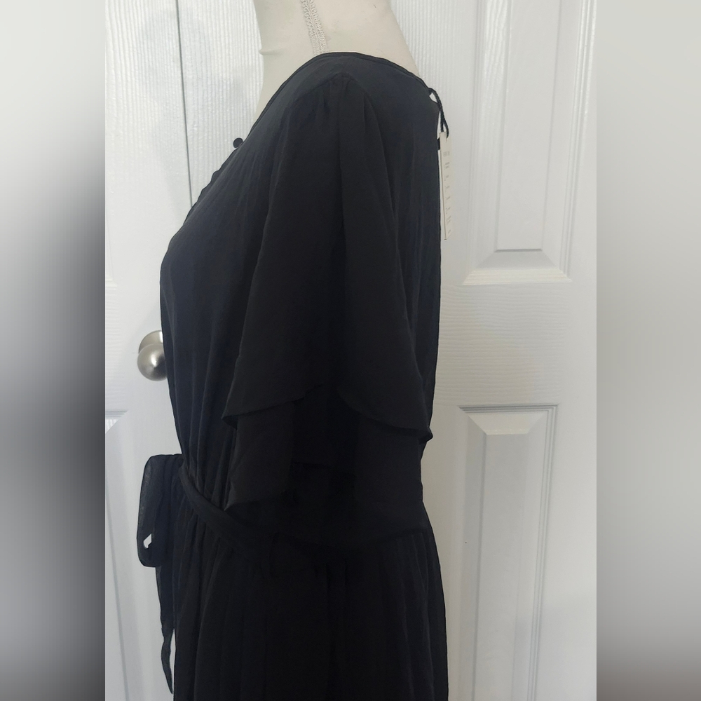 Pinup fashion black dress Size 18 - Picture 3 of 11